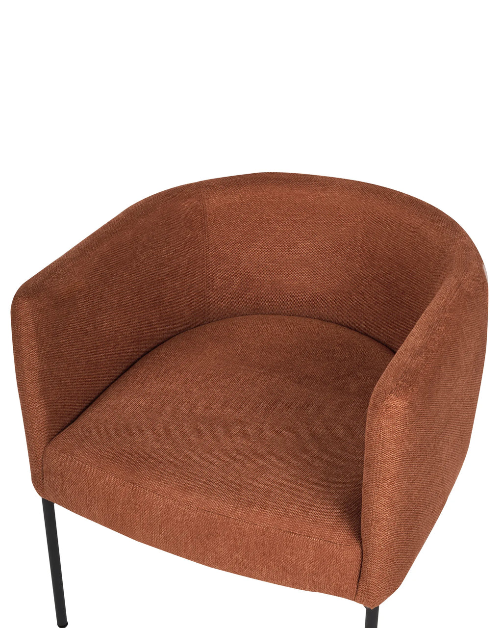 Armchair MALMOS Fabric Golden Brown