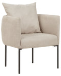 Armchair MALMOS Fabric Light Beige
