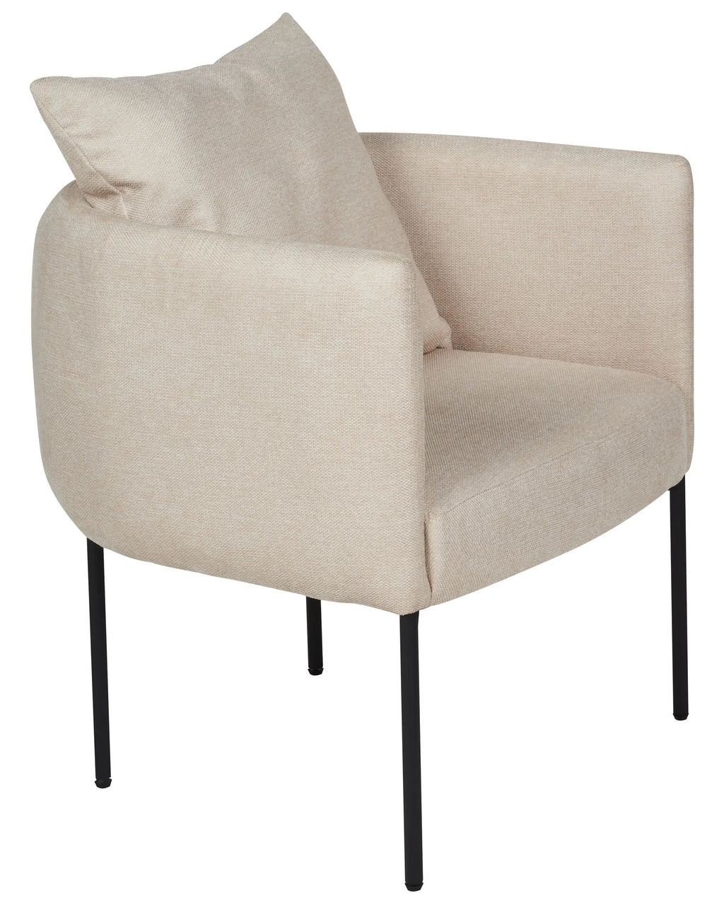 Armchair MALMOS Fabric Light Beige