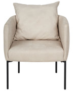 Armchair MALMOS Fabric Light Beige