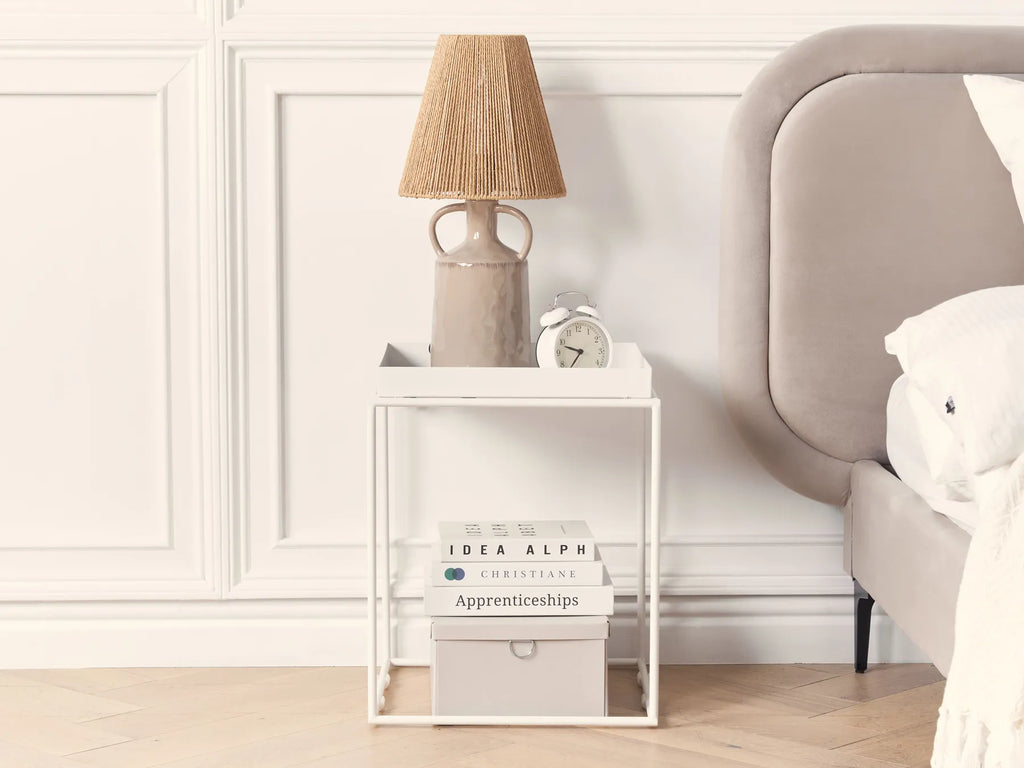 Side Table SAXON Metal White