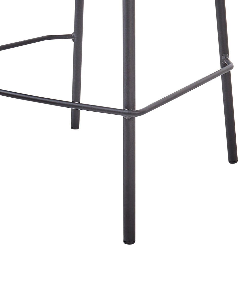 Set of 2 Bar Chairs MAYETTA Rattan Orange