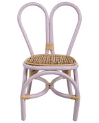Kids Chair DESIMI Rattan Violet