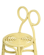 Kids Chair MIRTIA Rattan Yellow