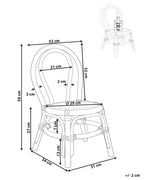 Kids Chair KALIVIA Rattan Pink
