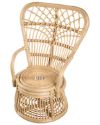 Kids Chair TEMENI Rattan Natural