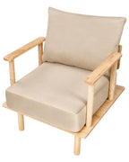 Armchair ASKER Fabric Sand Beige
