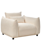 Armchair JAMSA Boucle Off-White