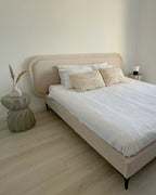 Side Table ALGUA 35 cm 35 cm Grey