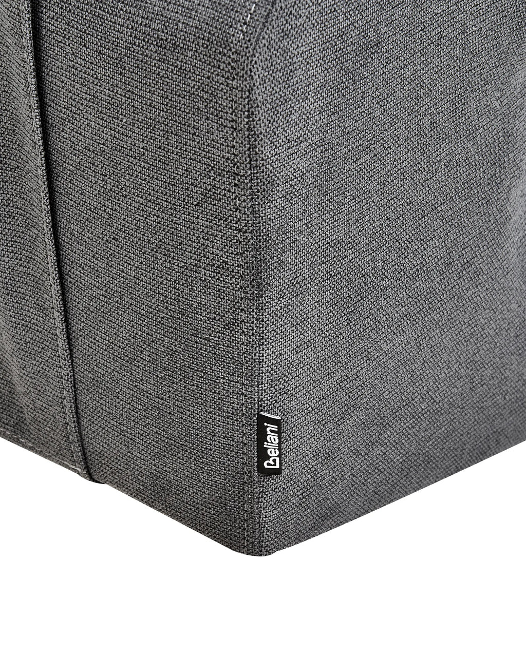 Recliner Chair BERGEN with Footrest Fabric Dark Grey