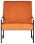 Armchair DELARY Velvet Orange