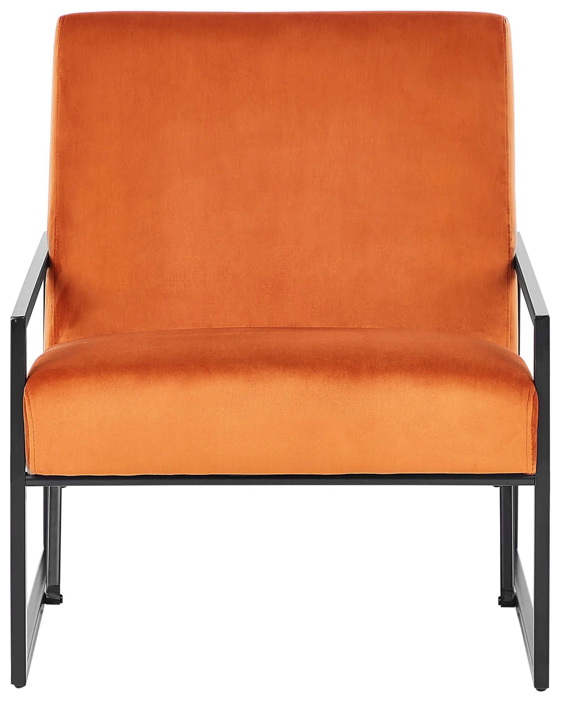 Armchair DELARY Velvet Orange