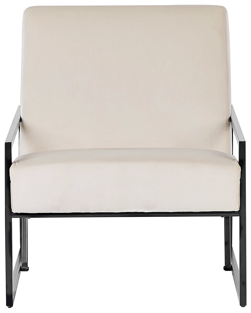 Armchair DELARY Velvet Light Beige