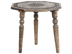 Side Table WANDILO Mango Wood Brown