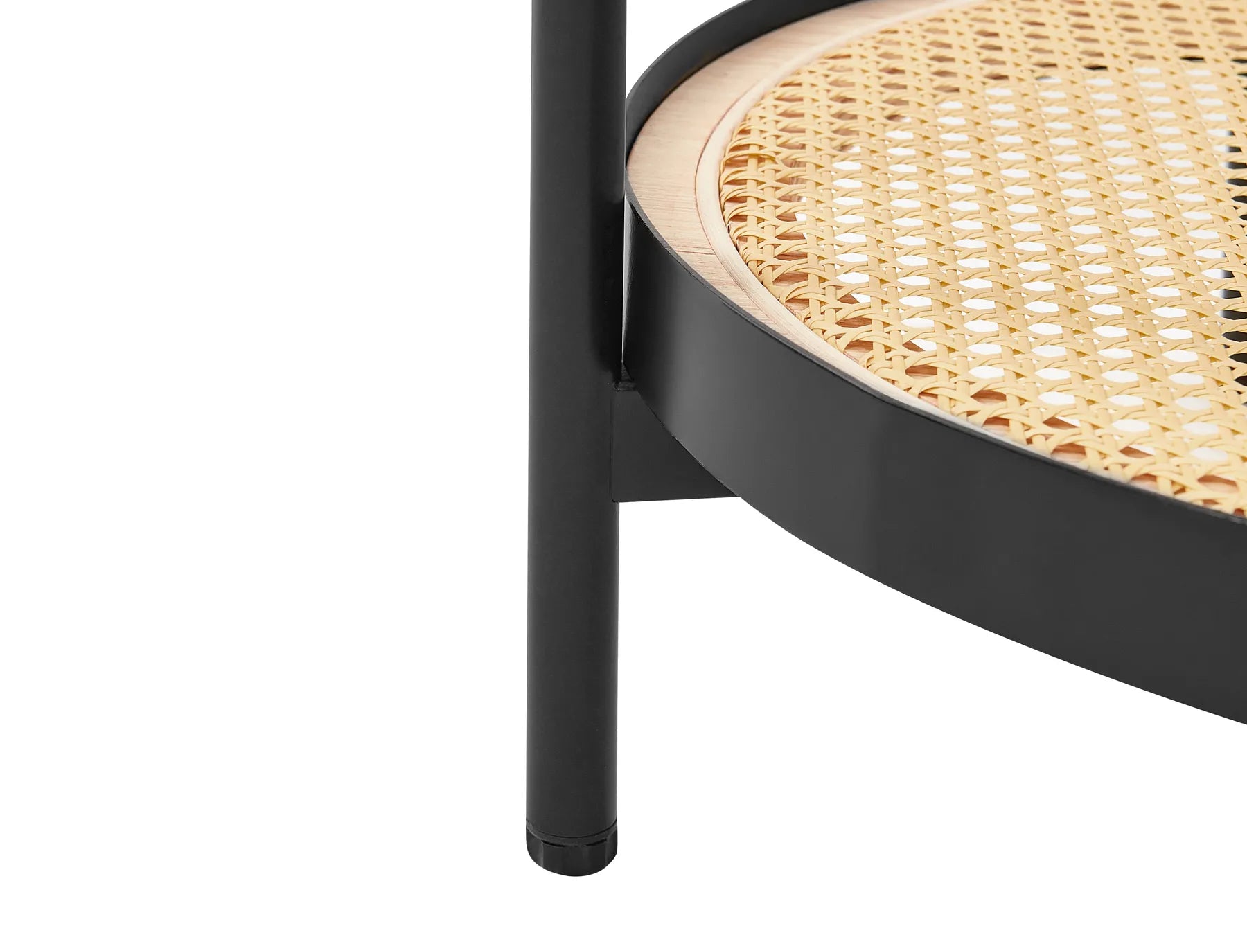 Coffee Table RENO Tempered Glass Black