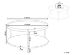 Coffee Table LANDER Light Brown