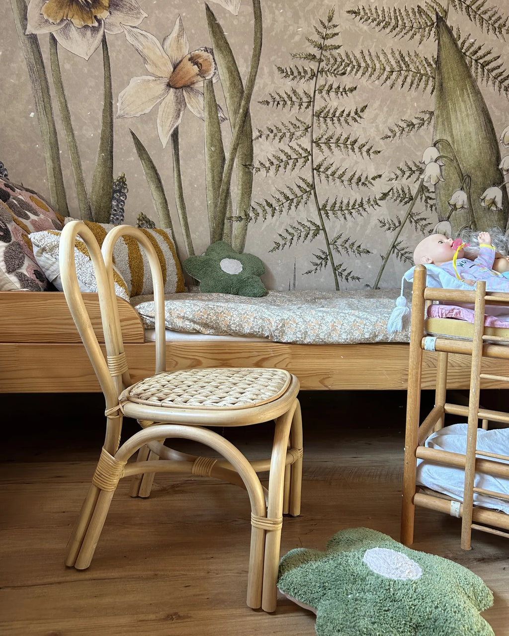 Kids Chair DESIMI Rattan Natural