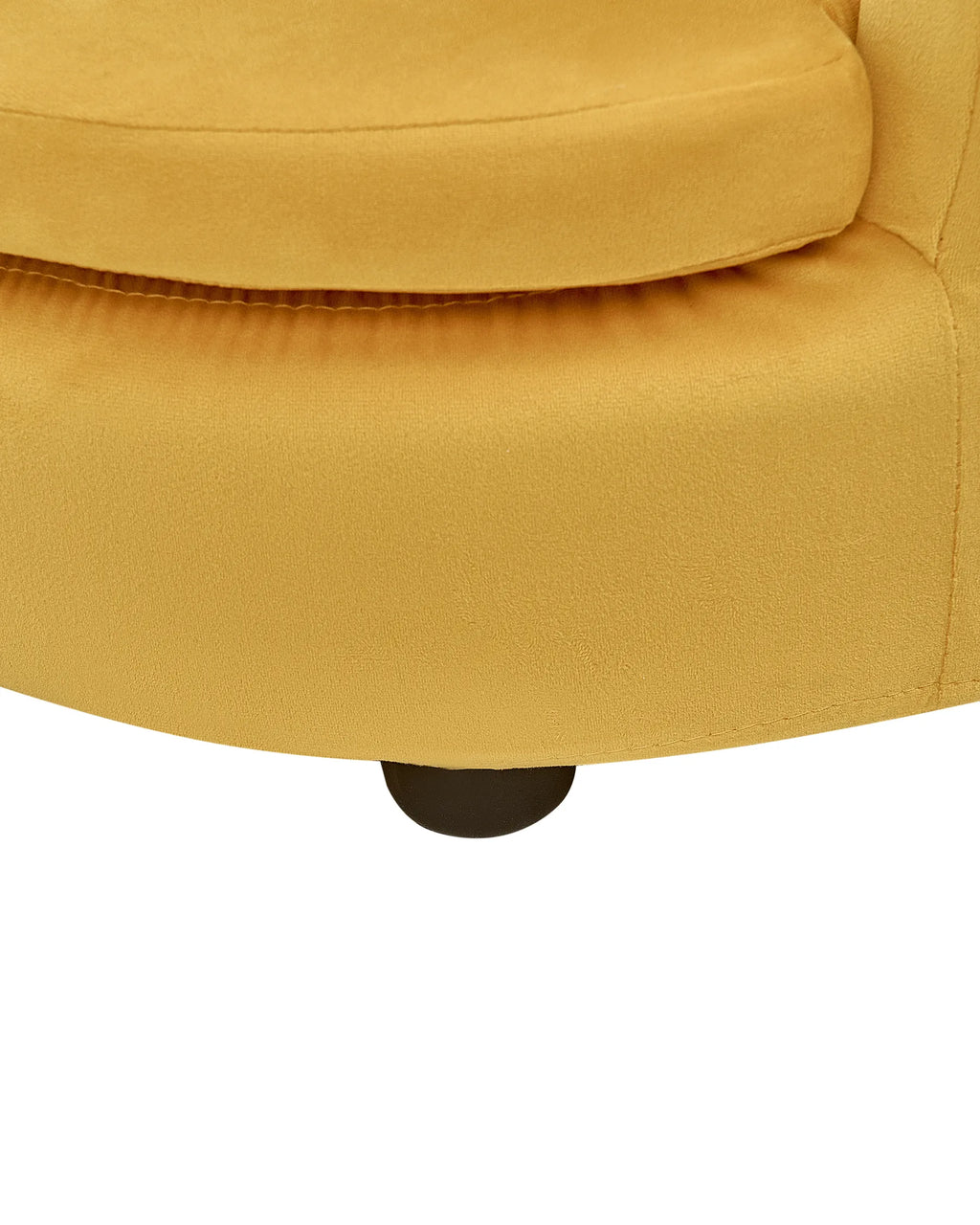 Kids Chair Crown VEGA Velvet Yellow