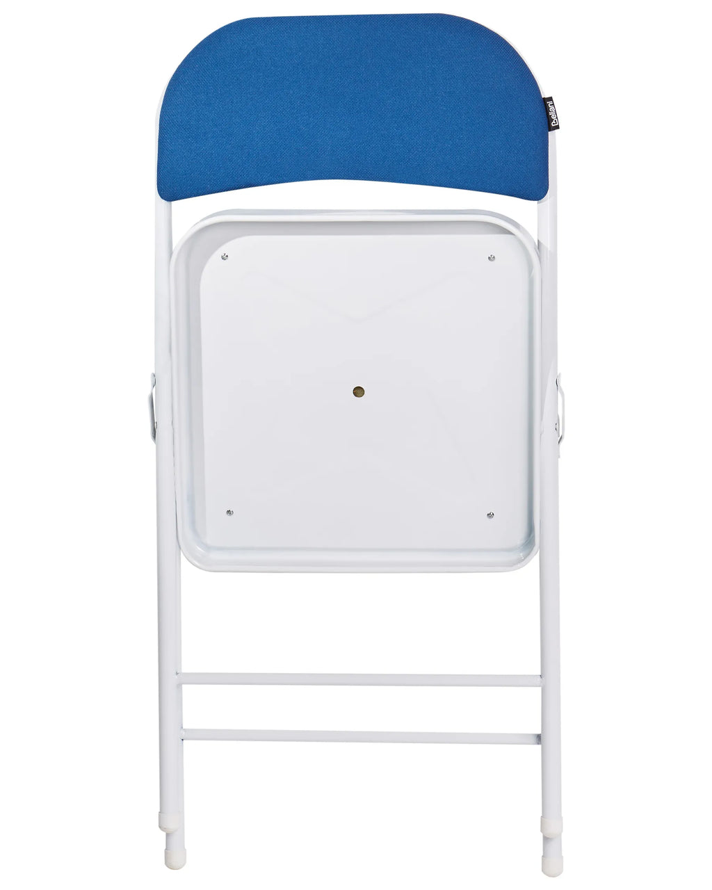 Set of 4 Folding Chairs SPARKS Blue/ White