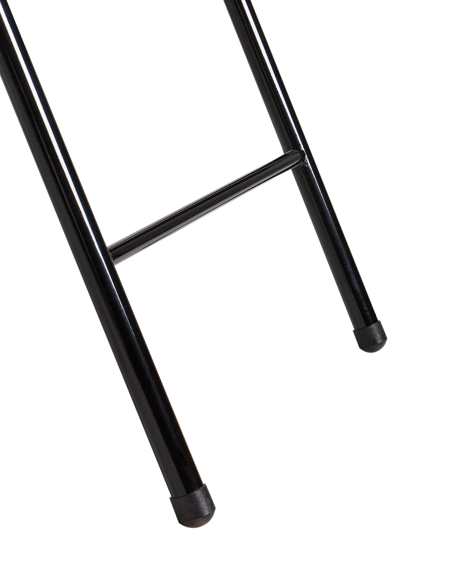 Set of 4 Folding Chairs SPARKS Blue/ Black