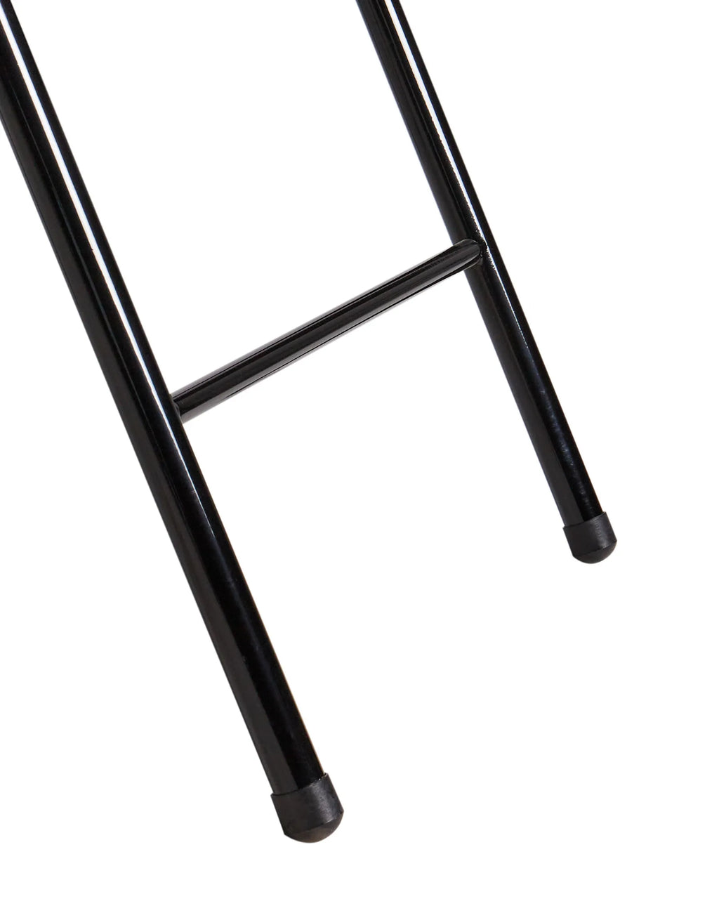 Set of 4 Folding Chairs SPARKS Beige/ Black