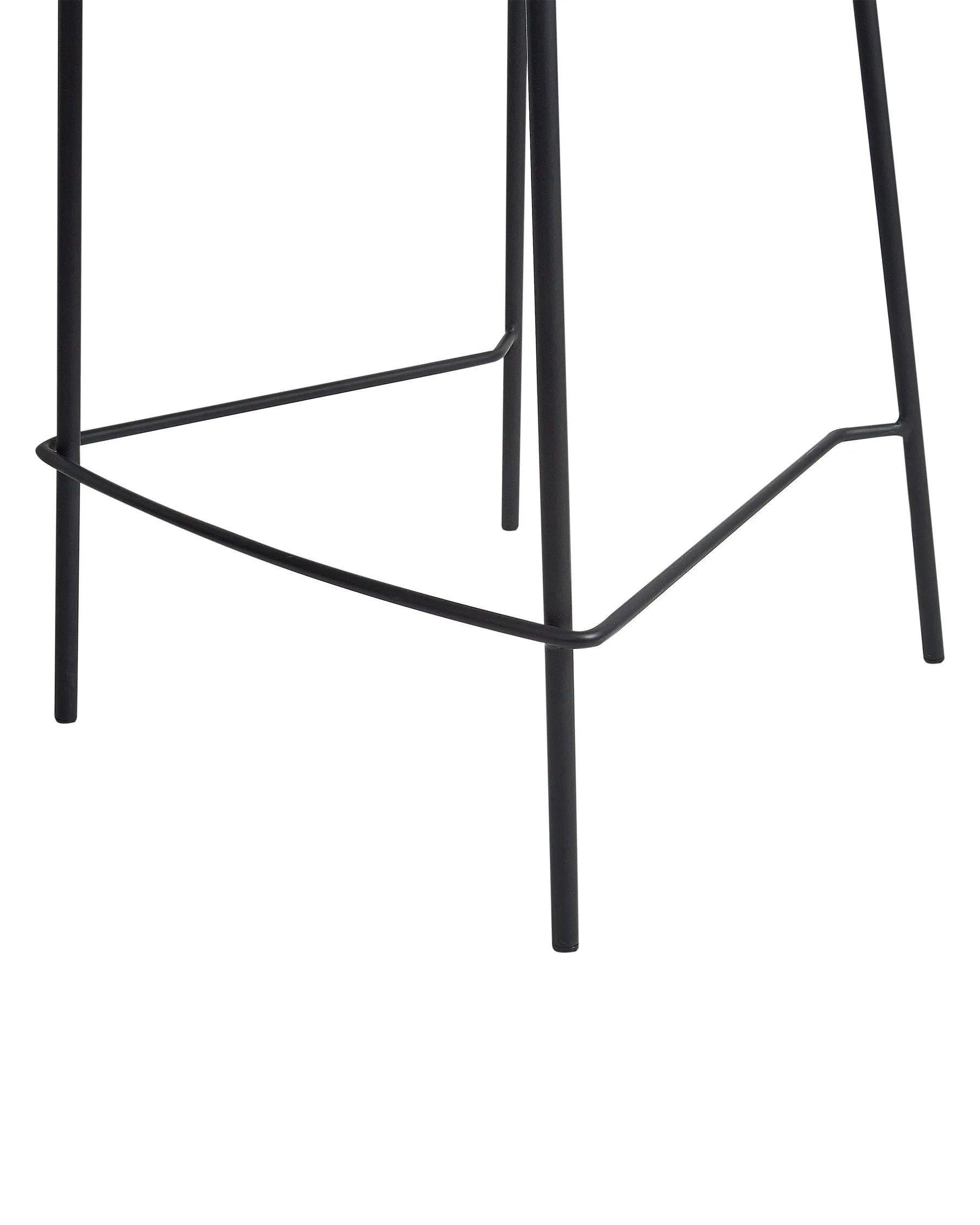Set of 2 Bar Chairs DUETTE Velvet Olive Green