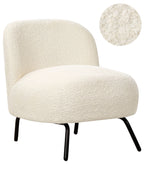 Armchair KUMLA Boucle Off-White