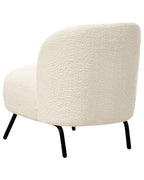 Armchair KUMLA Boucle Off-White