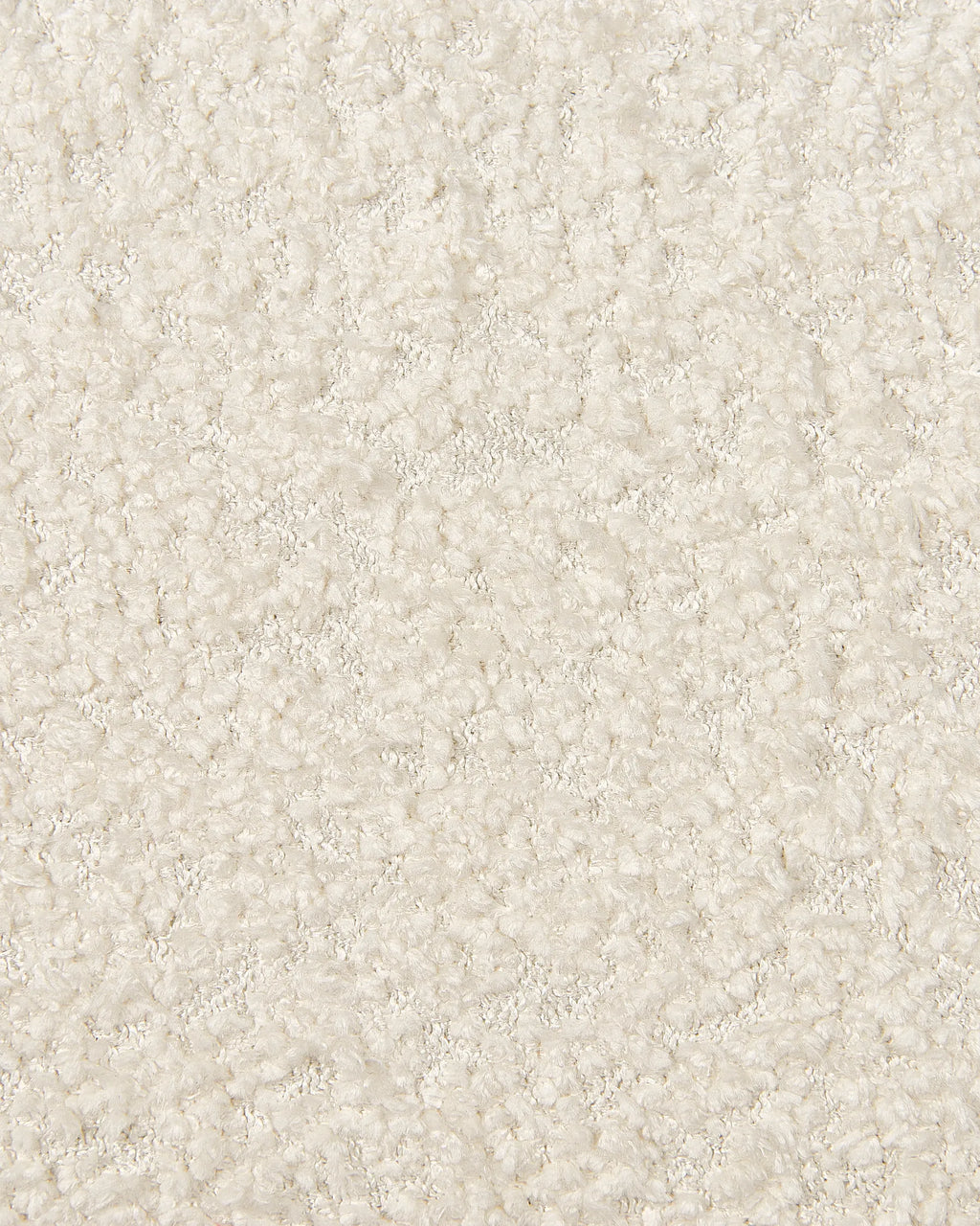 Armchair HALLSBERG Boucle Off-White
