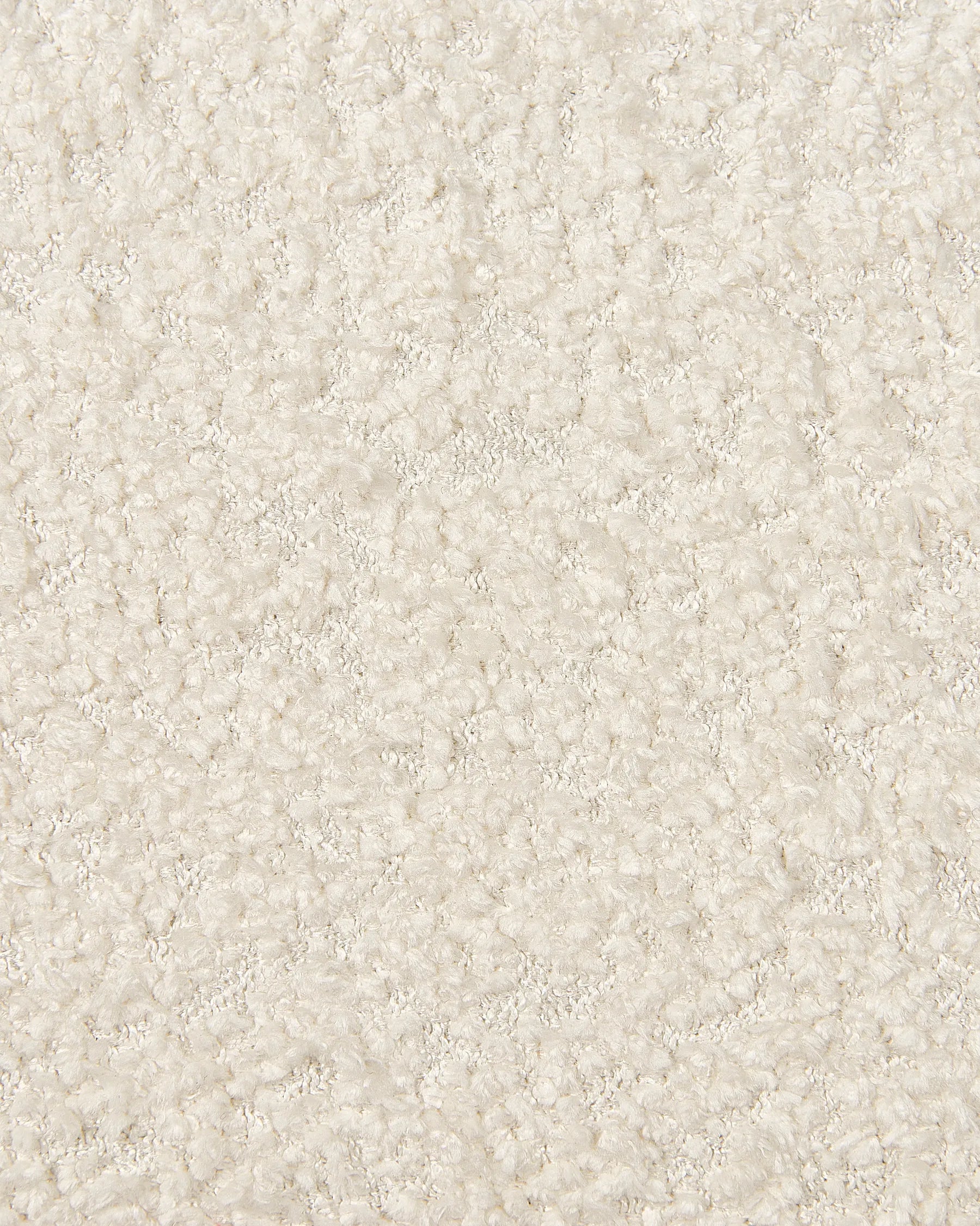 Armchair HALLSBERG Boucle Off-White