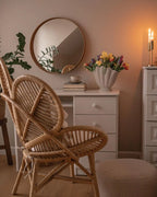 Peacock Chair FLORENTINE Rattan Natural