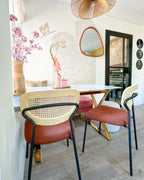 Dining Table ATTICA Marble/ Gold 120 cm 70 cm Tempered Glass