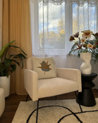Armchair NARKEN Corduroy Light Beige