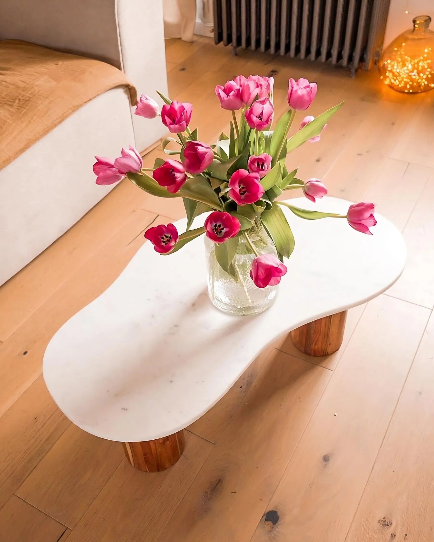 Coffee Table CASABLANCA Marble White