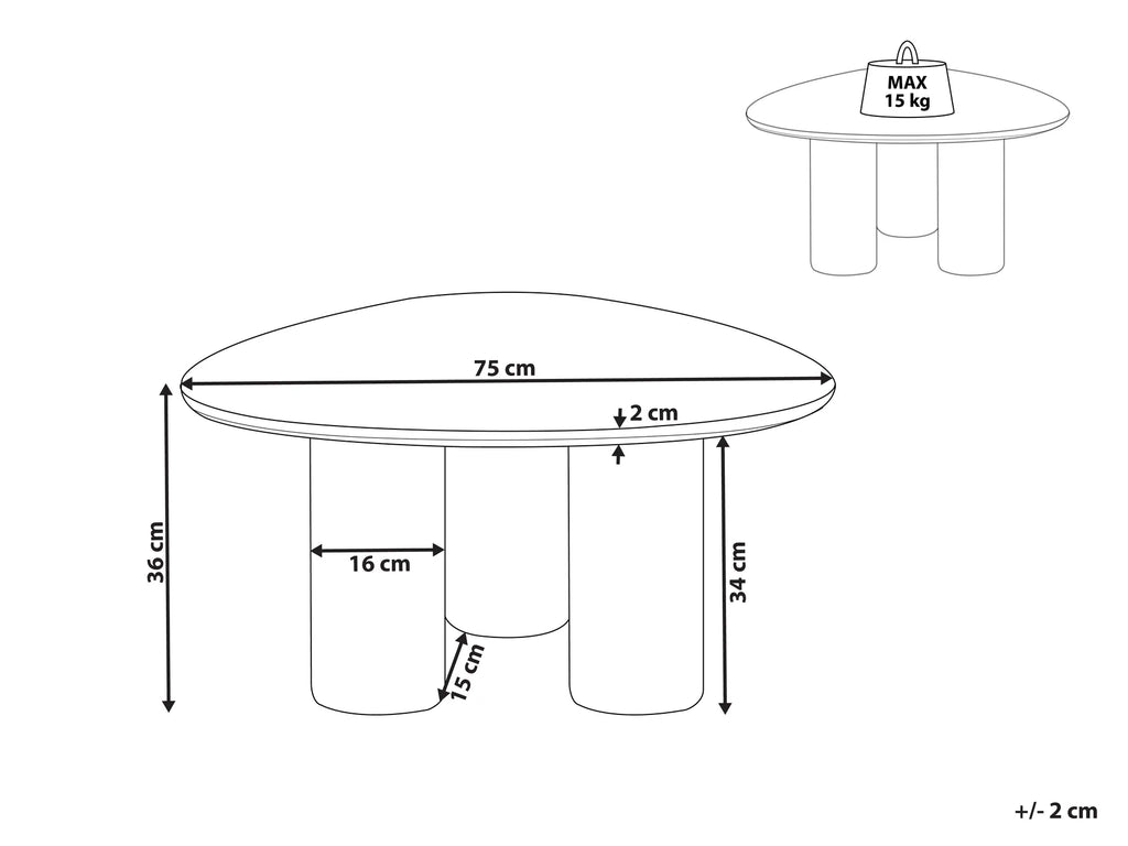 Coffee Table DACOMA Black