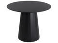 Dining Table PLATO Black 100 cm 100 cm Metal