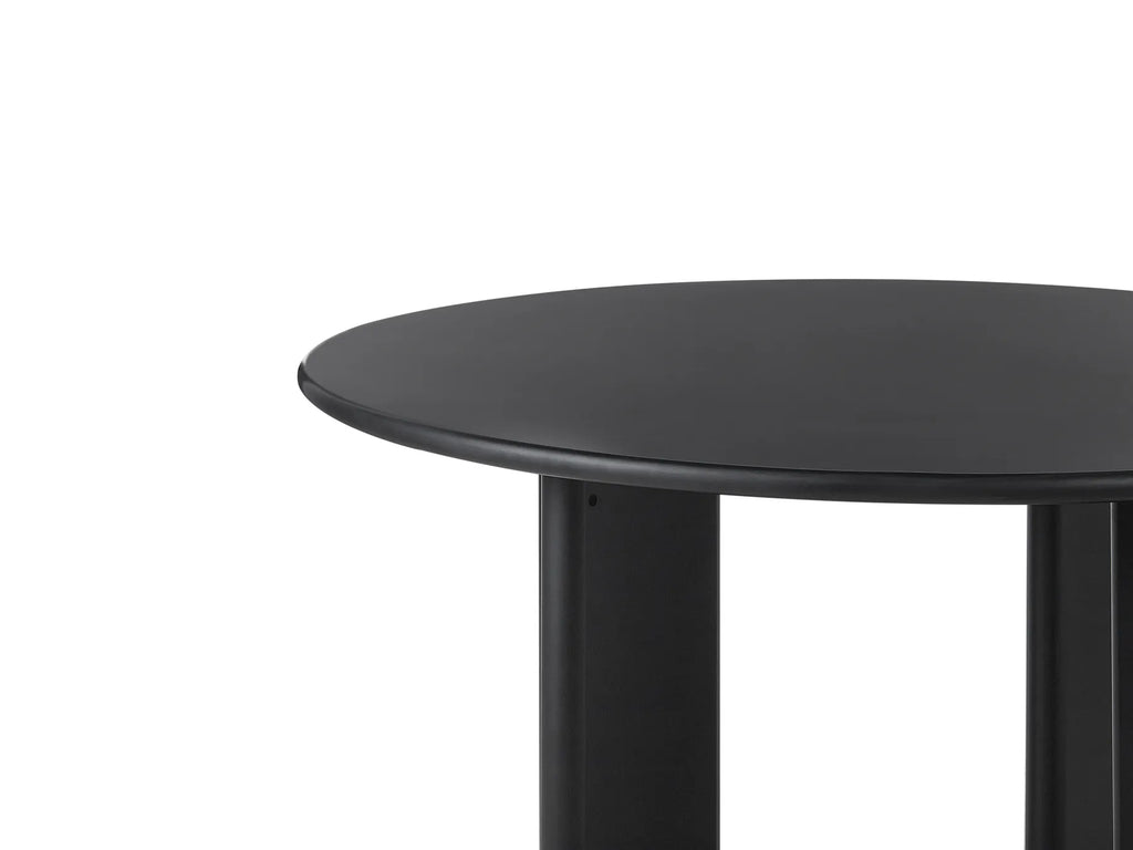 Dining Table COSMO Black 120 cm 120 cm