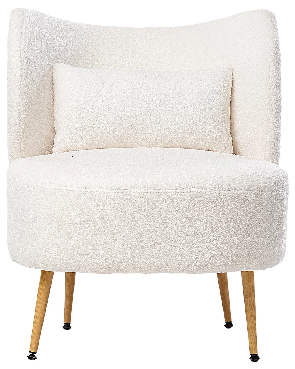 Armchair OTSBY II with Cushion Boucle Off-White