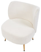 Armchair OTSBY II with Cushion Boucle Off-White