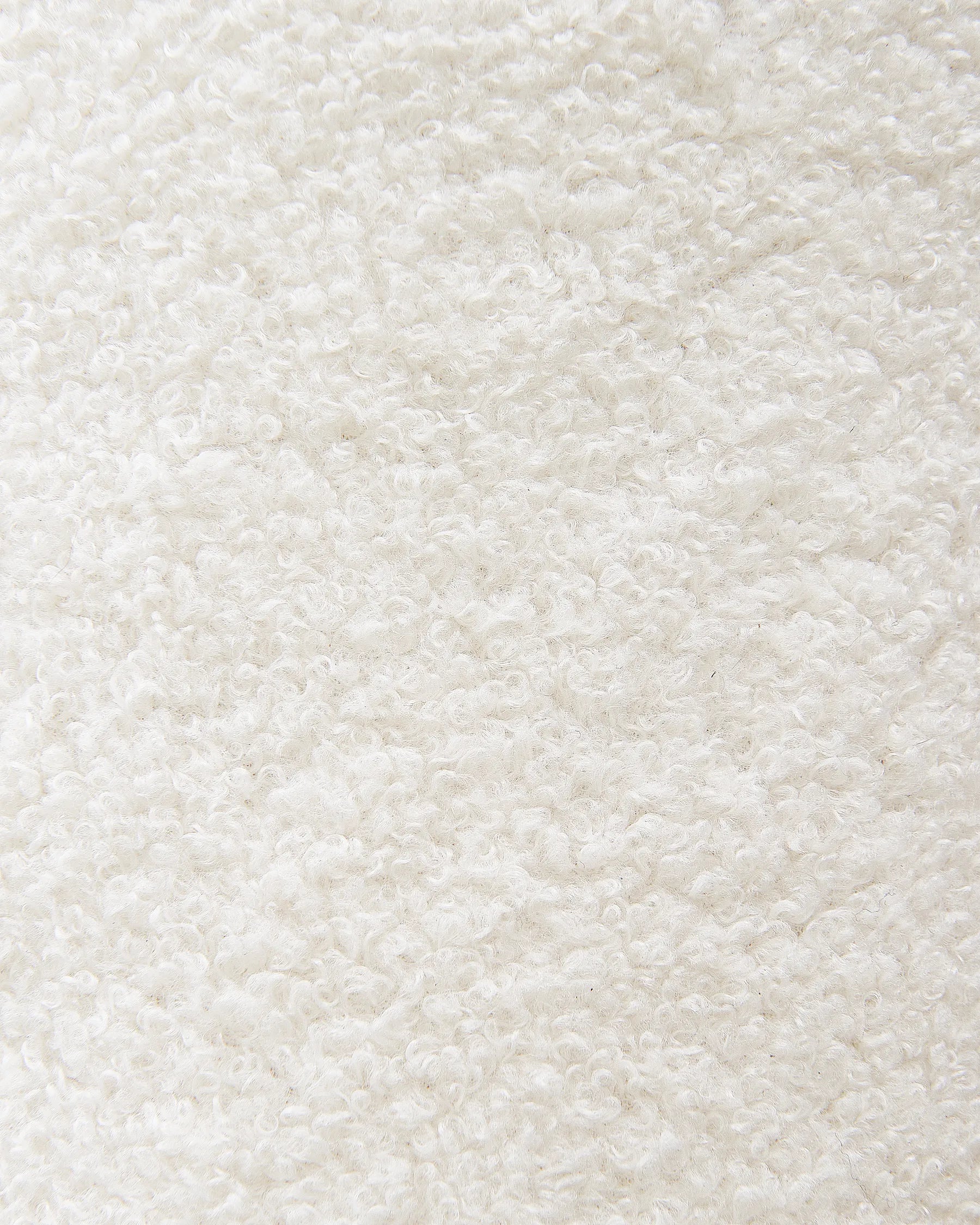 Armchair OTSBY II with Cushion Boucle Off-White