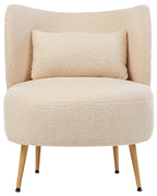 Armchair OTSBY II with Cushion Boucle Beige