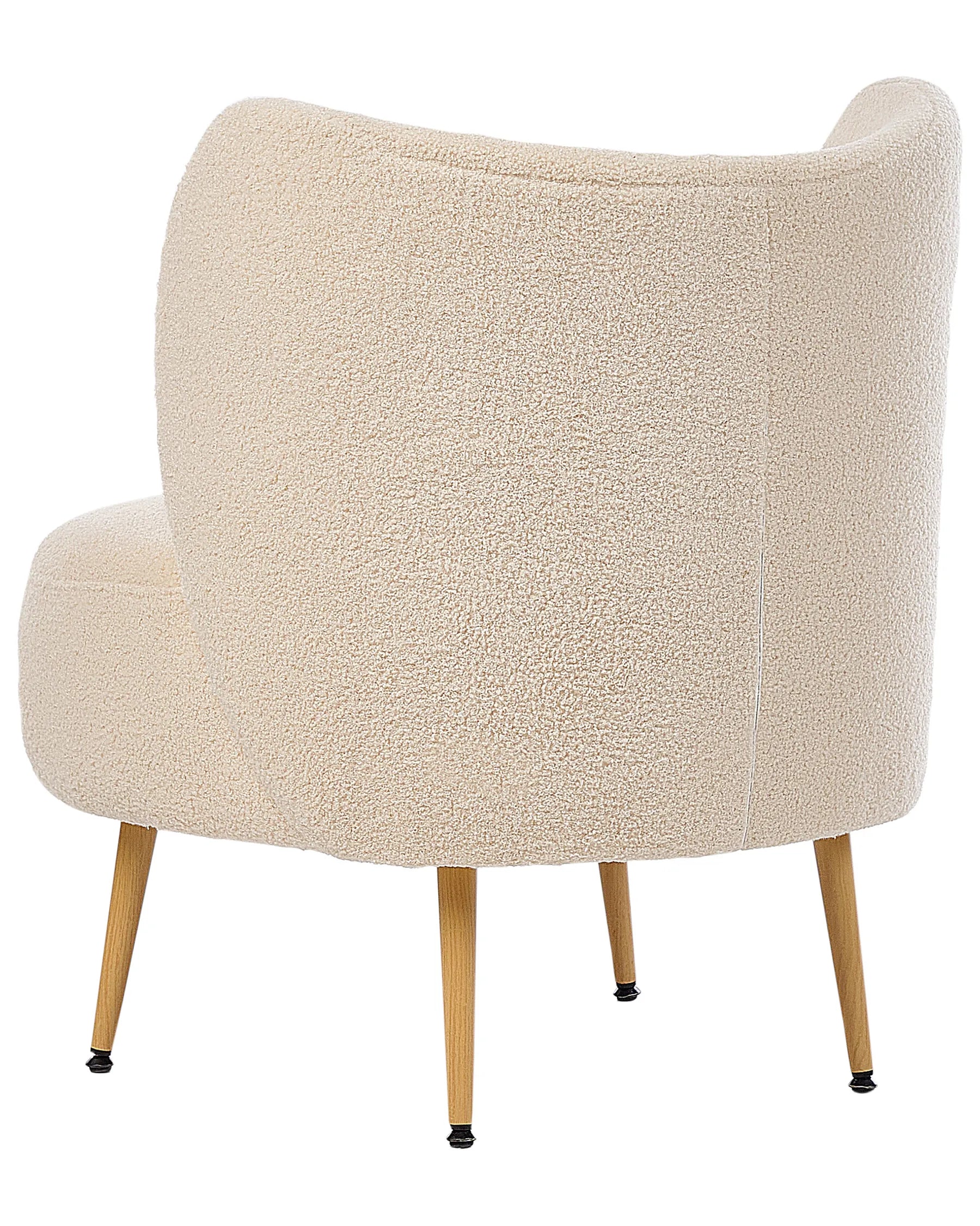 Armchair OTSBY II with Cushion Boucle Beige
