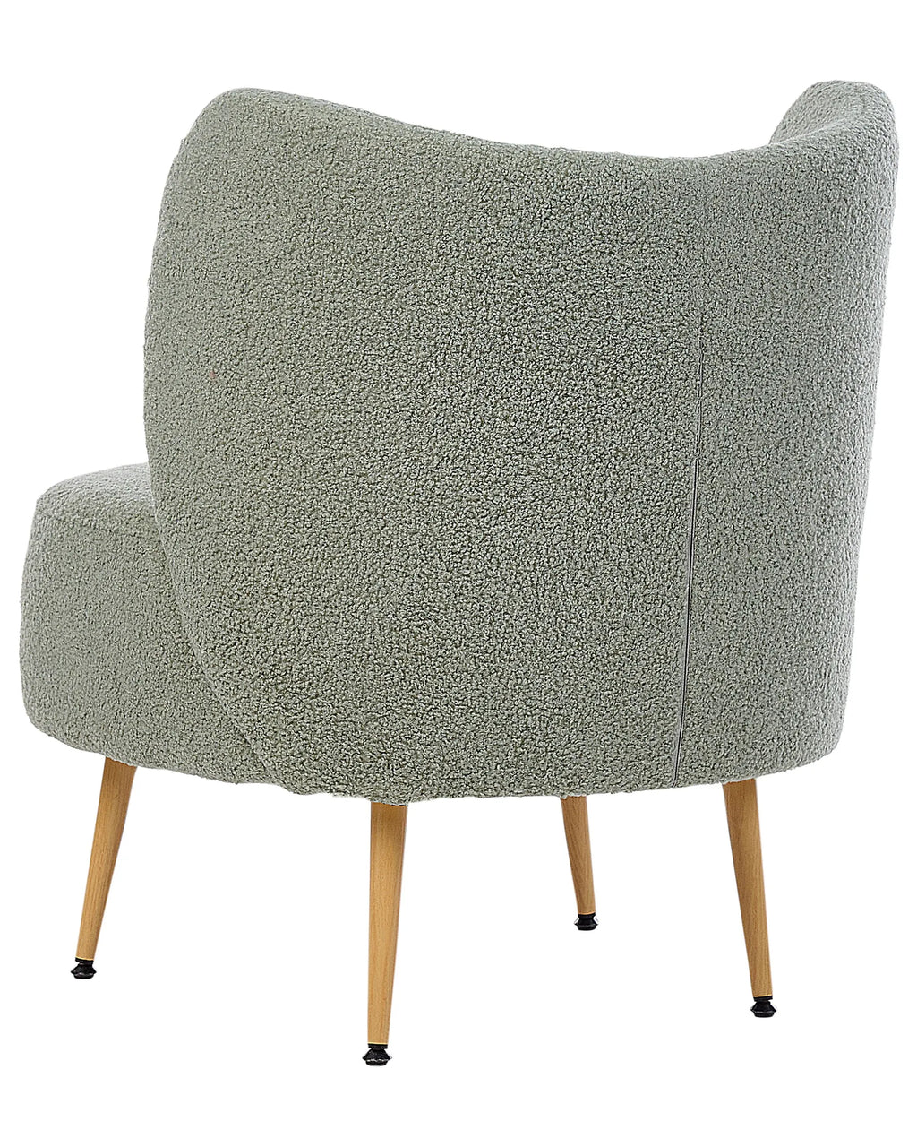 Armchair OTSBY II with Cushion Boucle Green
