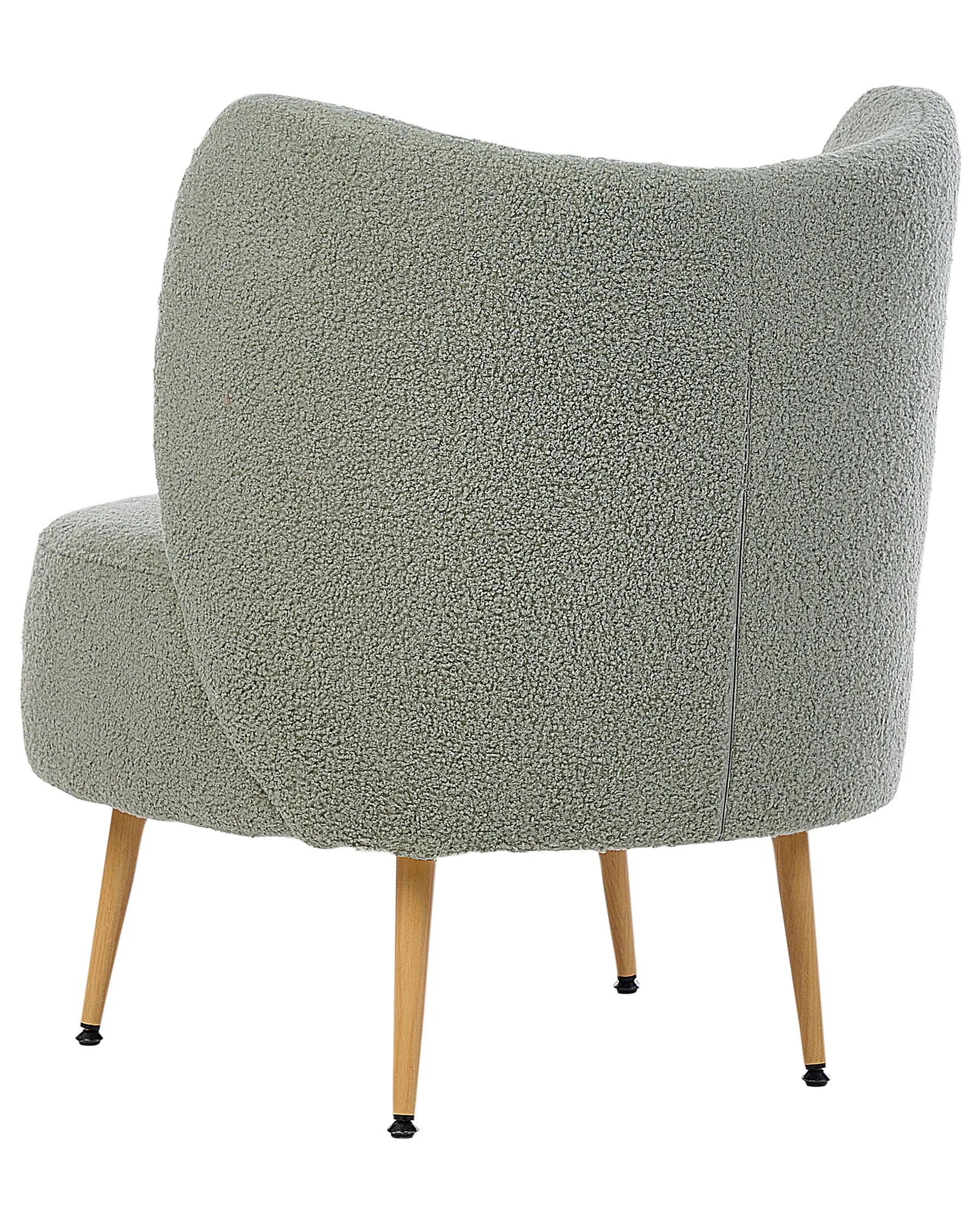 Armchair OTSBY II with Cushion Boucle Green