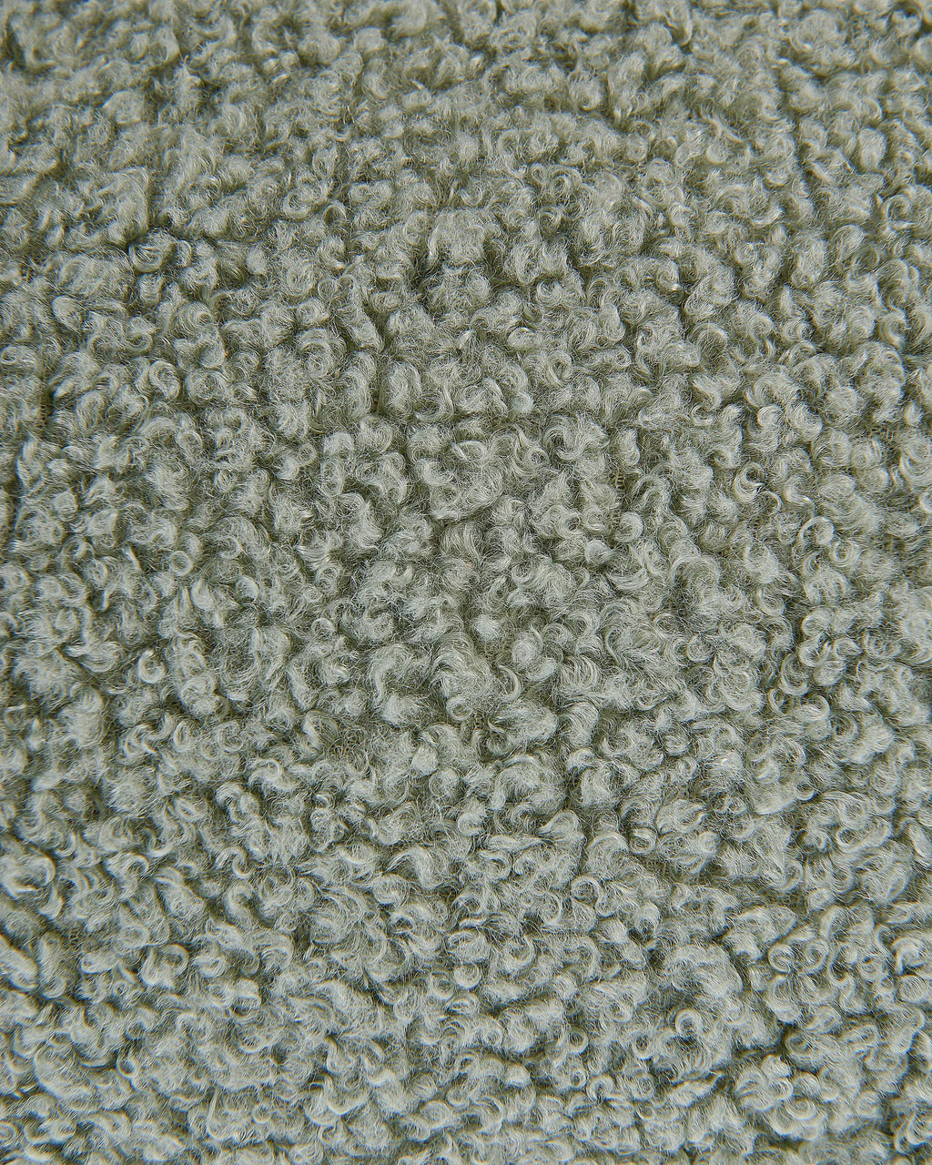 Armchair OTSBY II with Cushion Boucle Green