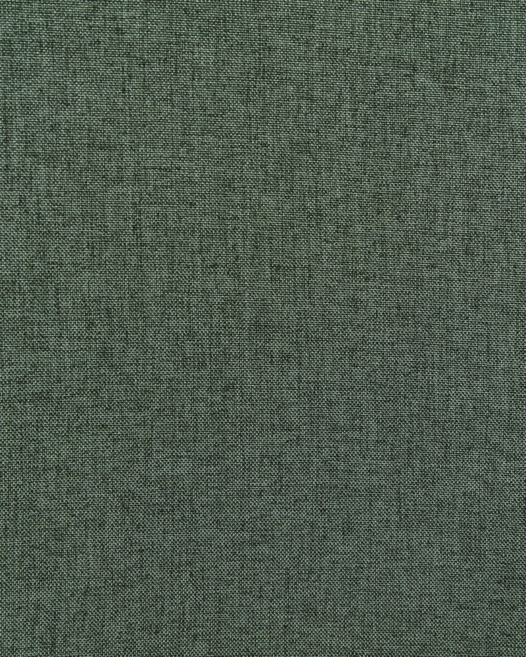 Set of 2 Dining Chairs ESBON Fabric Dark Green