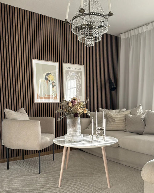 Armchair MALMOS Fabric Light Beige