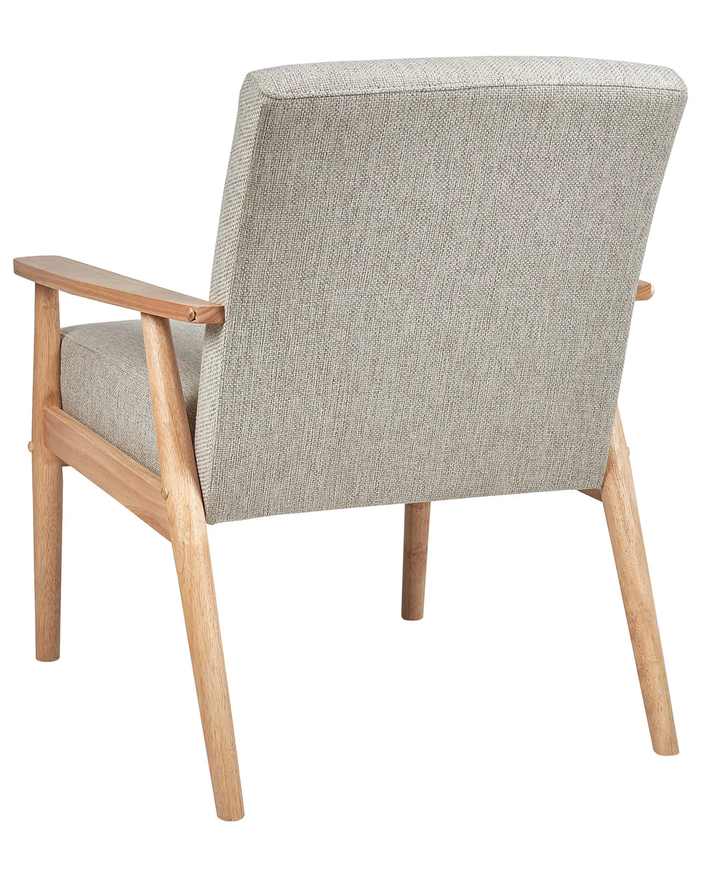 Armchair ESRUM Fabric Light Brown/ Grey