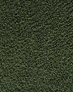 Swivel Armchair DAVIK Boucle Dark Green