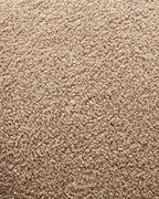 Swivel Armchair DAVIK Boucle Taupe